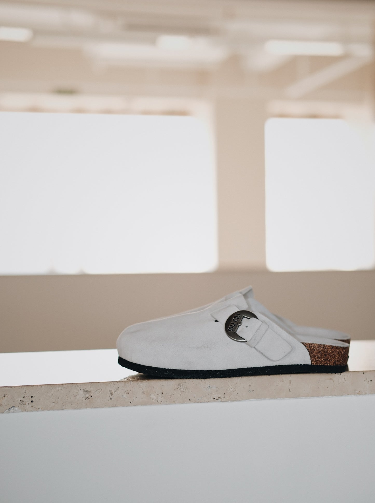 "Moss and Cloud" Soft Footbed Suede Leather Clogs Supreme Comfort Sandals