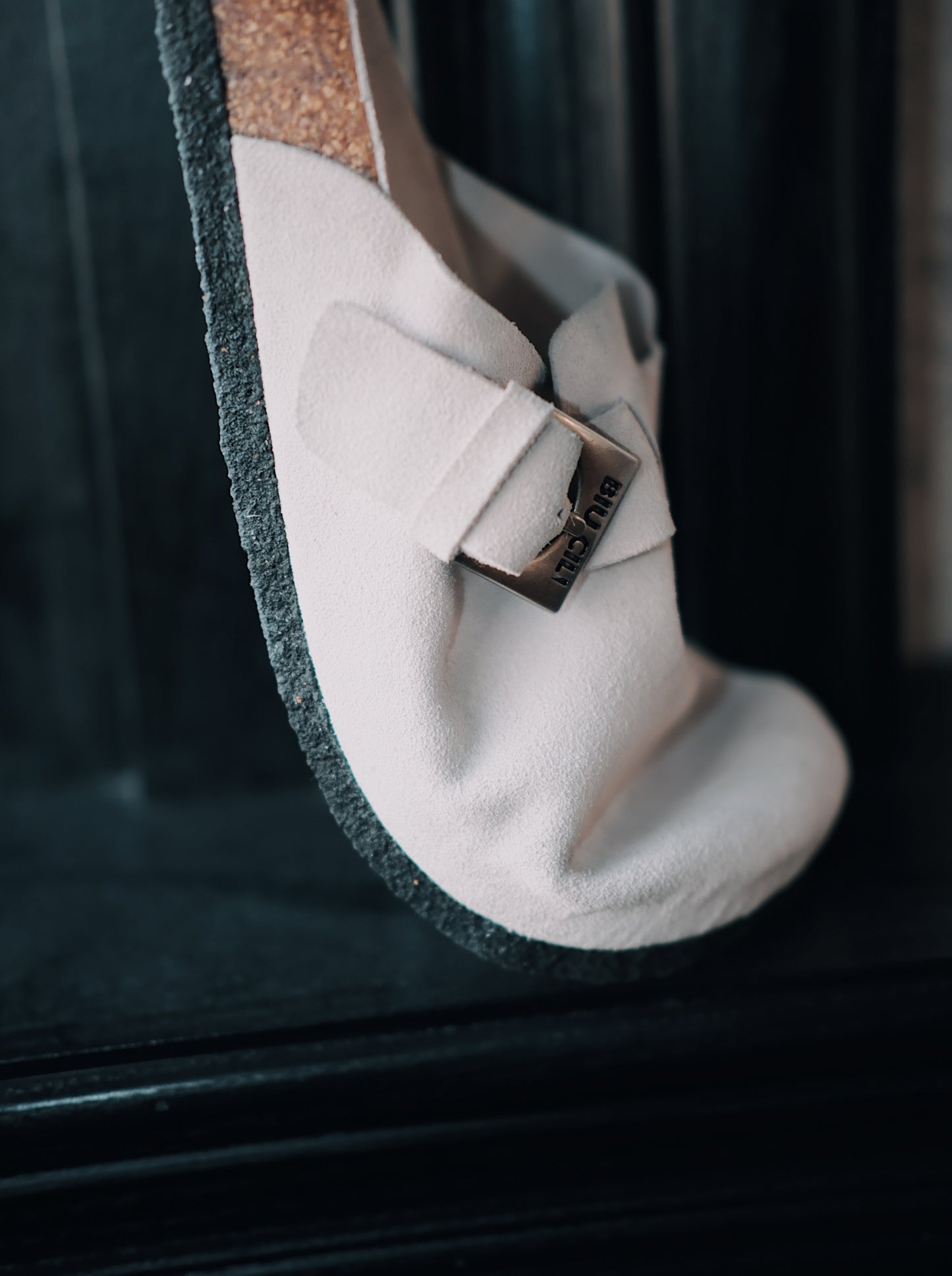 "Moss and Cloud" Soft Footbed Suede Leather Clogs Supreme Comfort Sandals