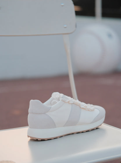 Bloom Mary Jane Sneakers with Cotton Lace