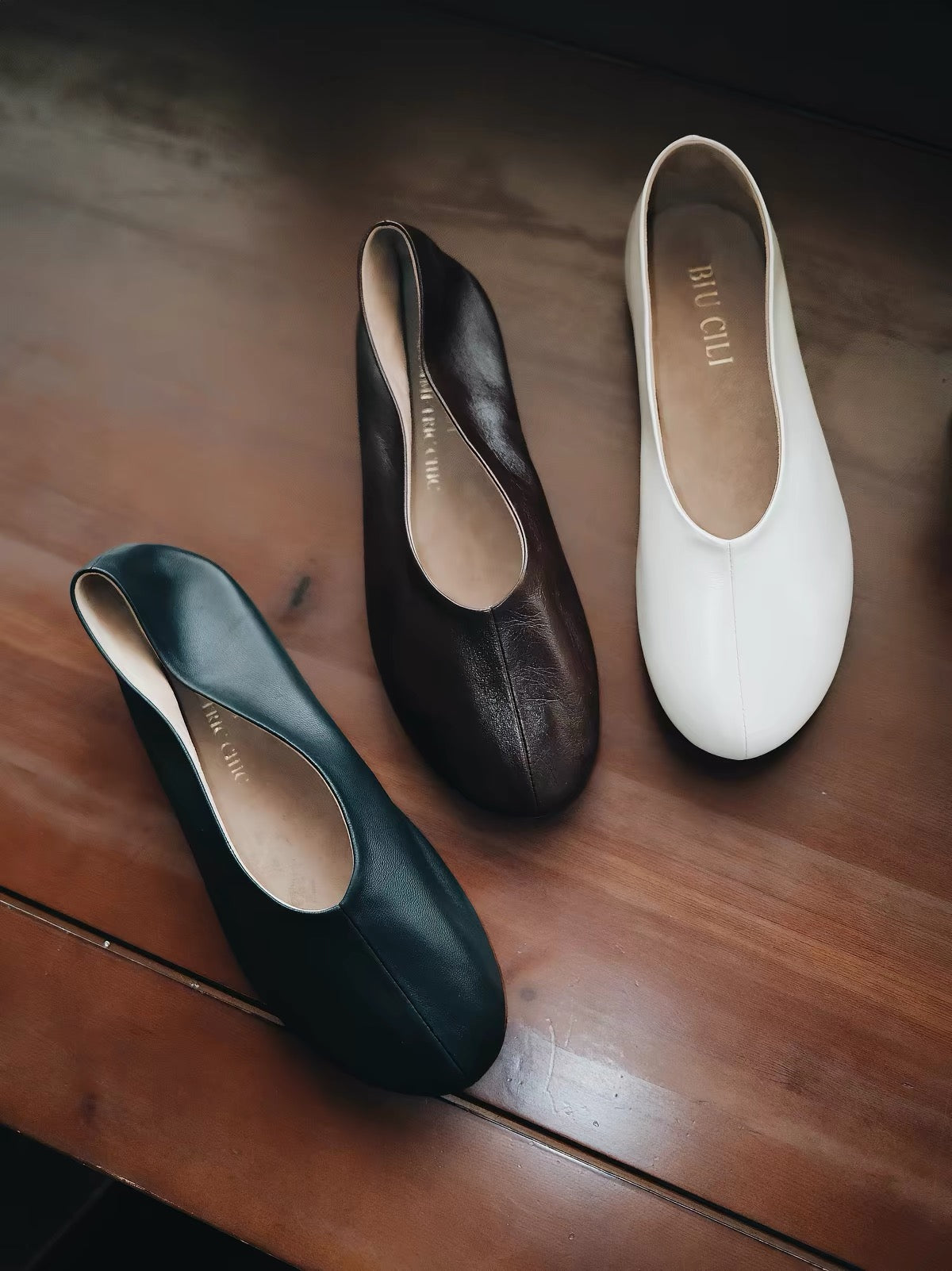 Barefoot Comfort Soft Leather Ballet Flats
