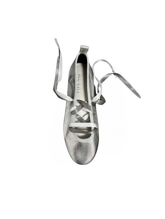 Two-Way Ballet Flats with Detachable Laces